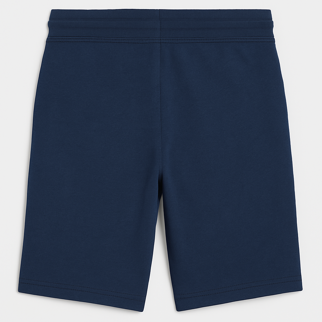 Jack & Jones Men’s Logo Fleece Shorts – Navy Blue