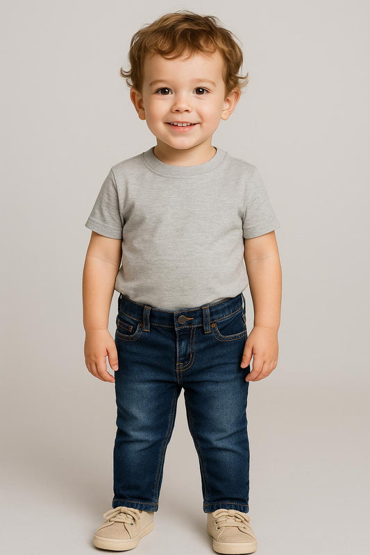 Adjustable Waist Stretch Jeans – Toddler Boys