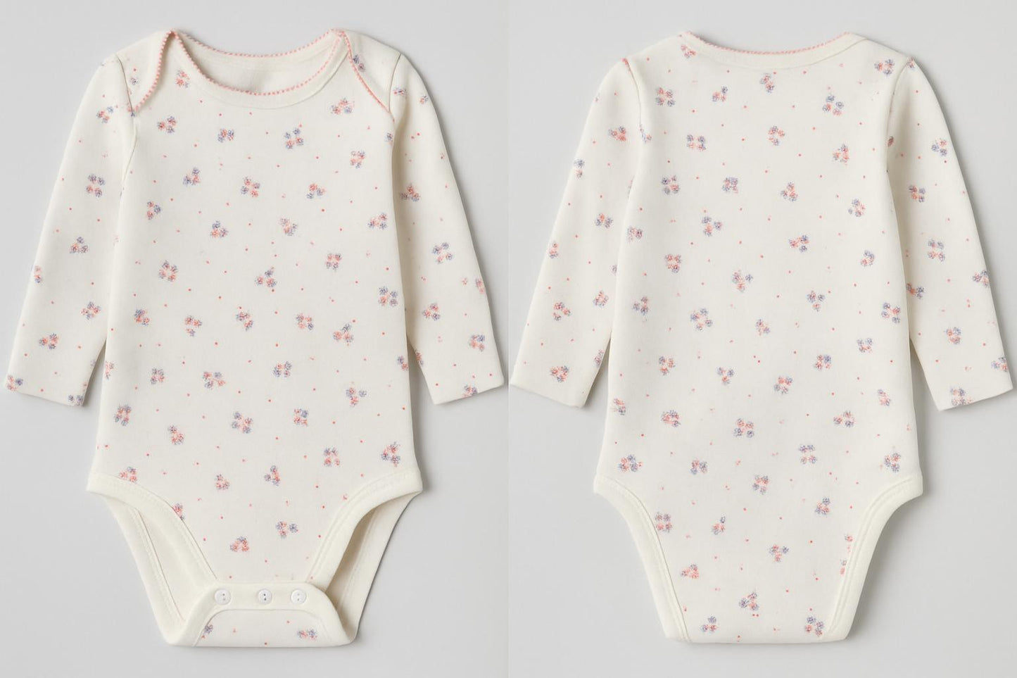 Floral Long Sleeve Bodysuit