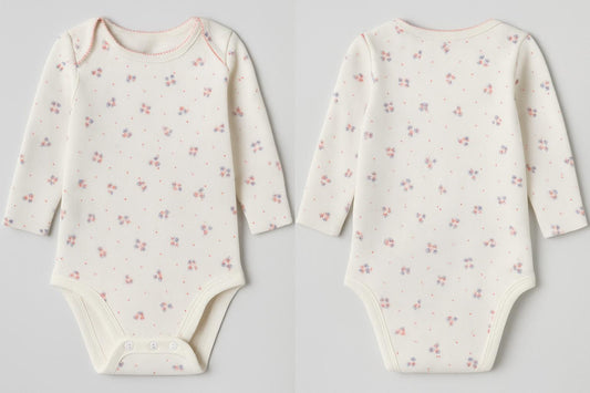 Floral Long Sleeve Bodysuit