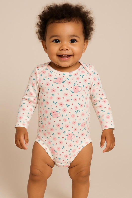 Baby Girl Long-Sleeve Bodysuit
