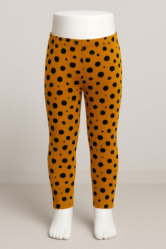 Print Legging Mustard Spot
