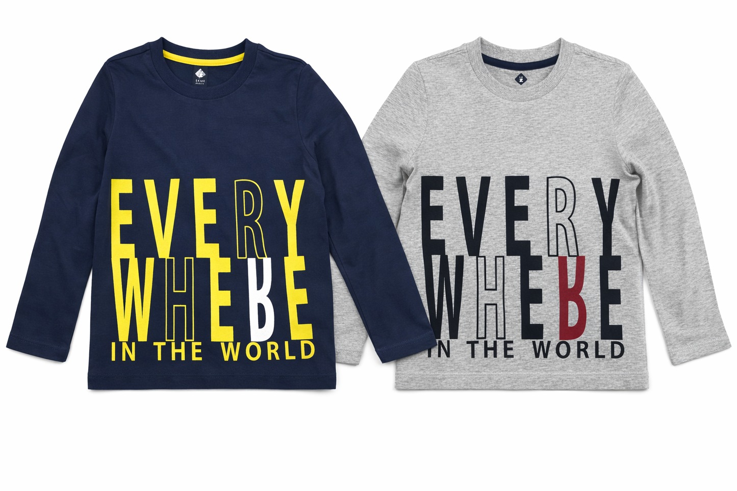 Everywhere in the World Kids Long Sleeve T-Shirt summer spring