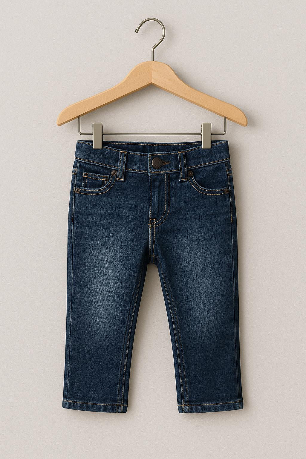 Adjustable Waist Stretch Jeans – Toddler Boys