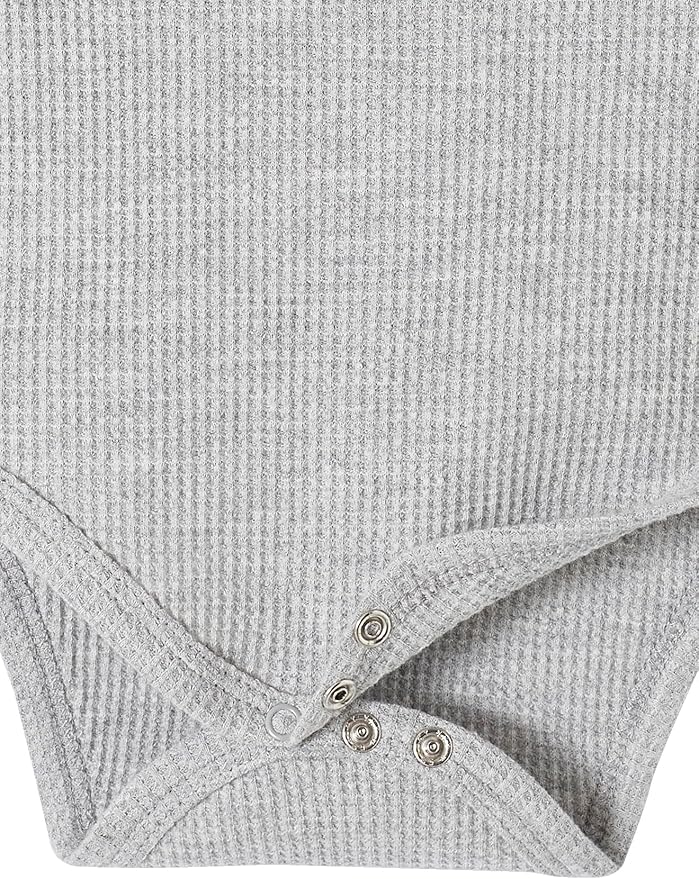 VERTBAUDET Long Sleeve Honeycomb Bodysuits