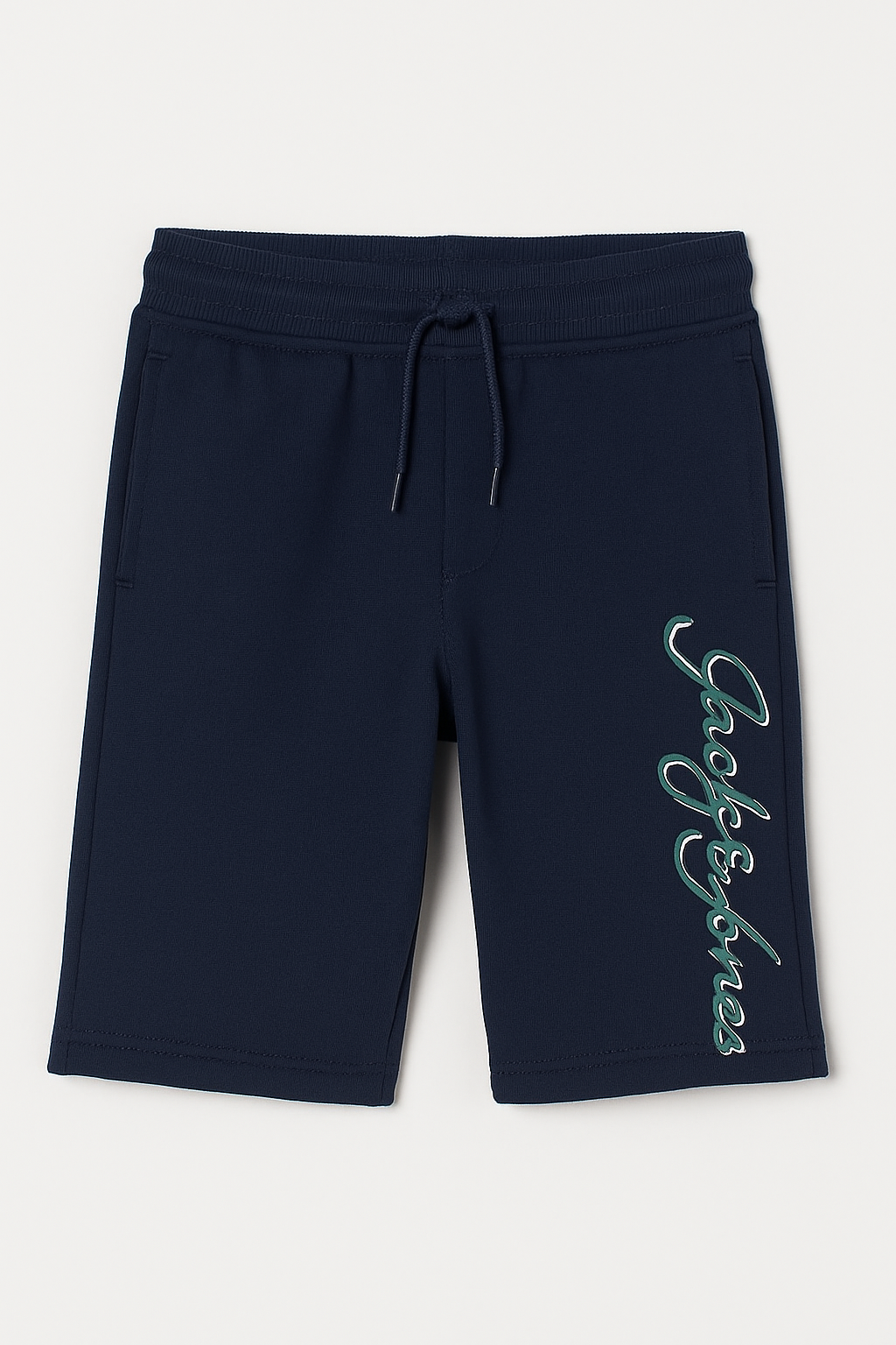 Jack & Jones Signature Script Logo Shorts – Navy