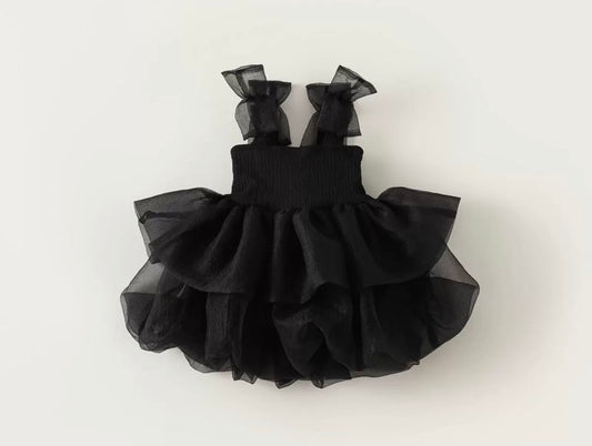 Girl's Dress Summer New Children's Suspenders Puff Dress Stylish Baby's Dress Girl's Mesh Princess Dress Tutu Dress Tulle dress