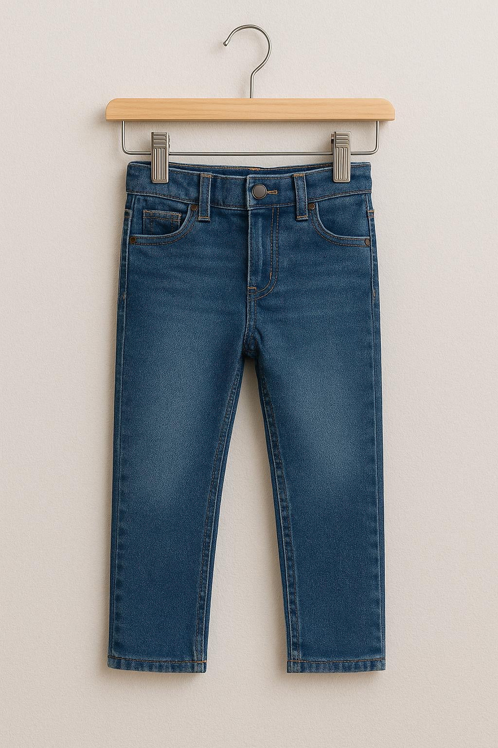 Adjustable Waist Stretch Jeans – Toddler Boys