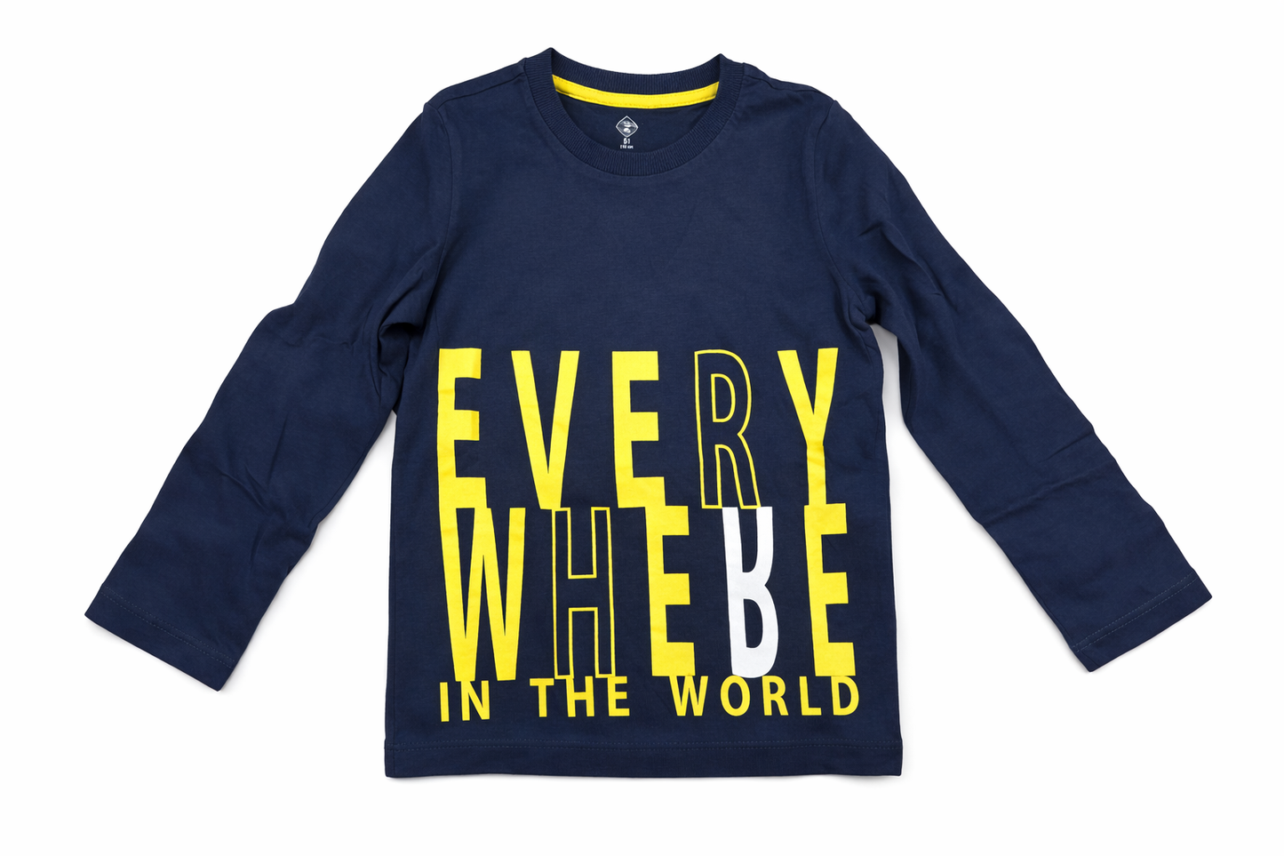 Everywhere in the World Kids Long Sleeve T-Shirt summer spring