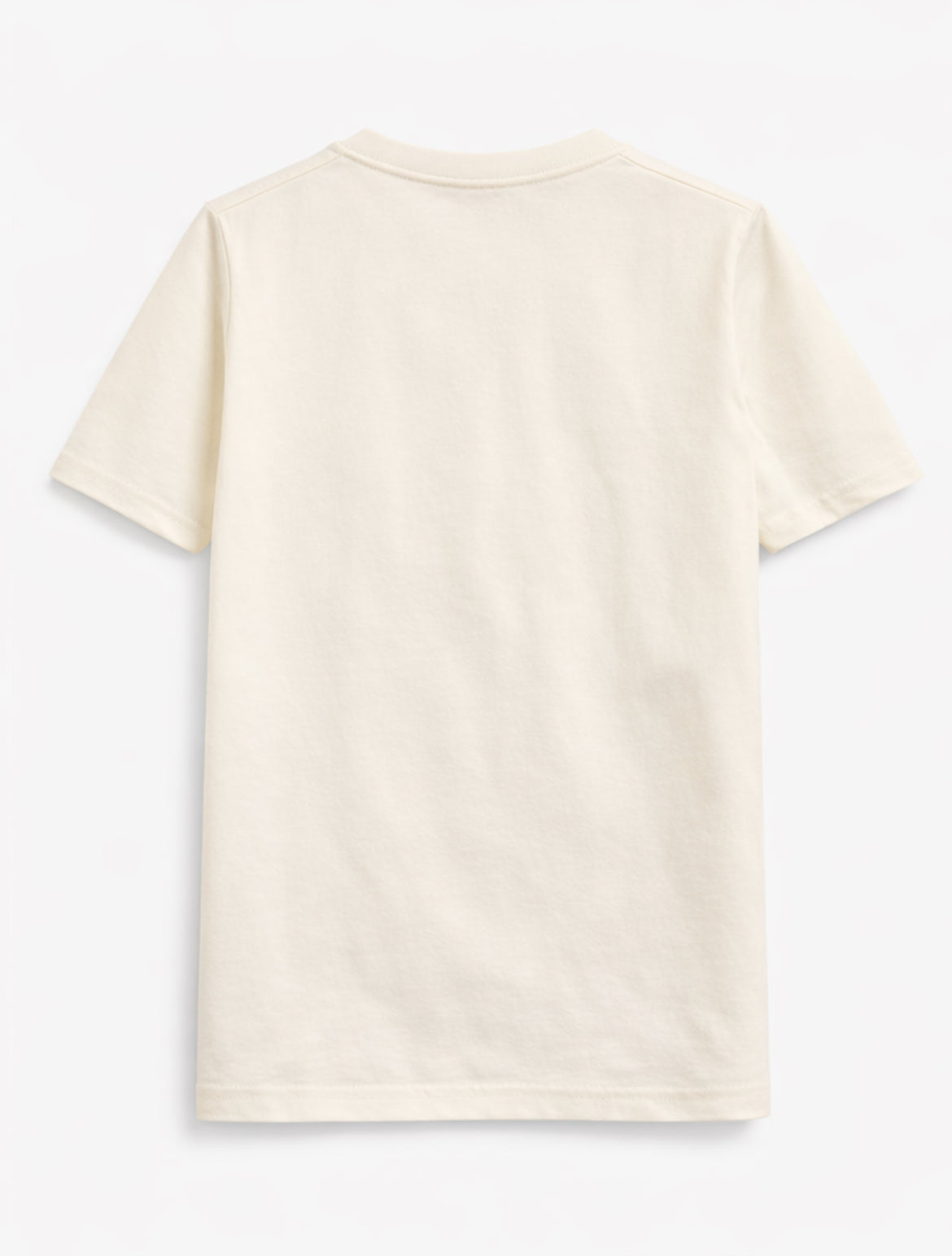 Unisex Kids Cream “Boston” Short Sleeve T-Shirt
