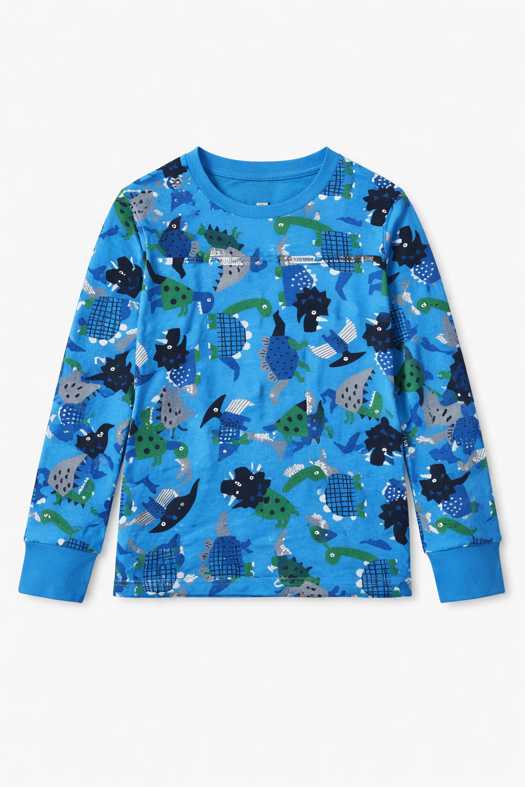 Palomino Kids Dinosaur Long Sleeve Tops – Blue Prints