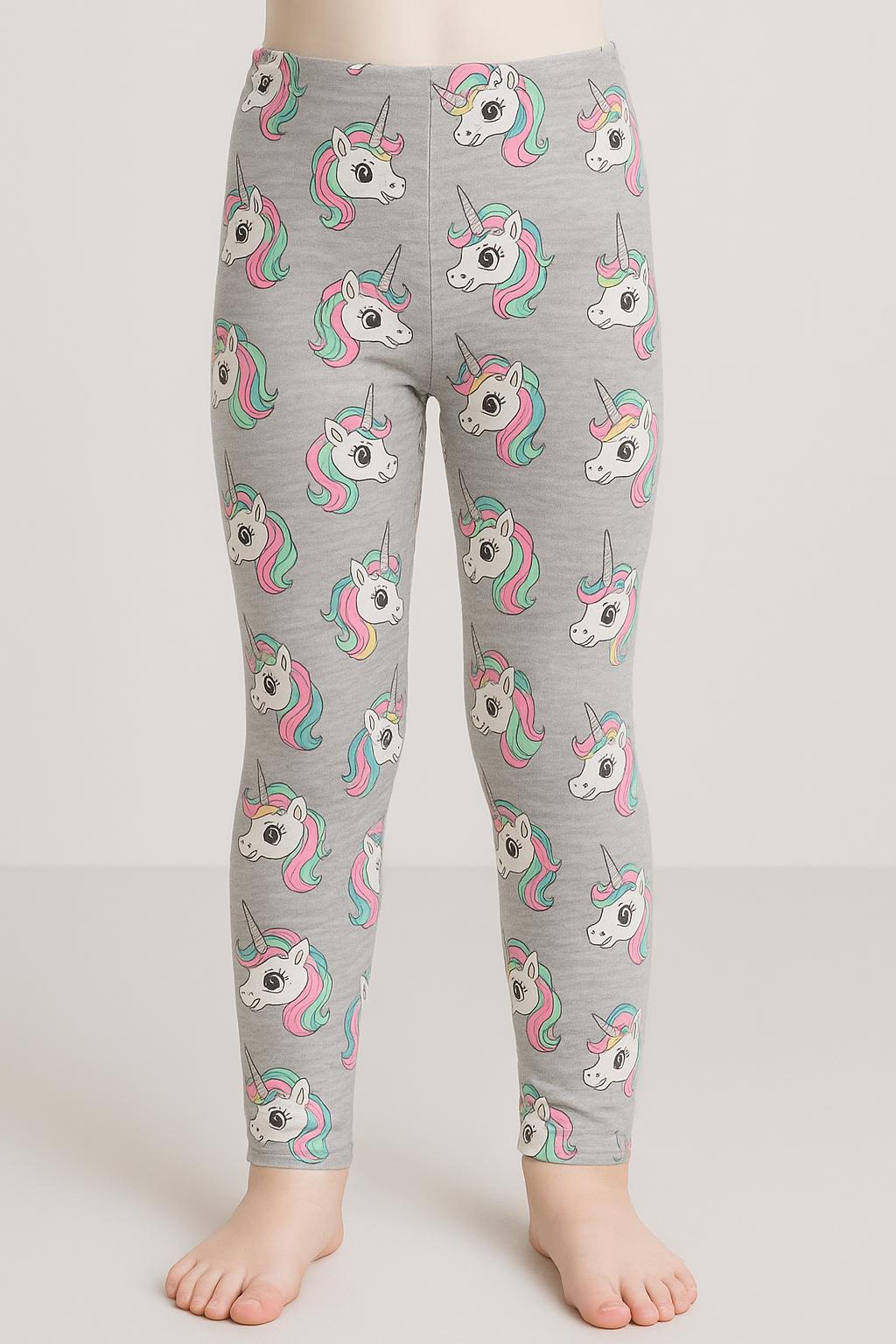 H&M Grey Unicorn Leggings